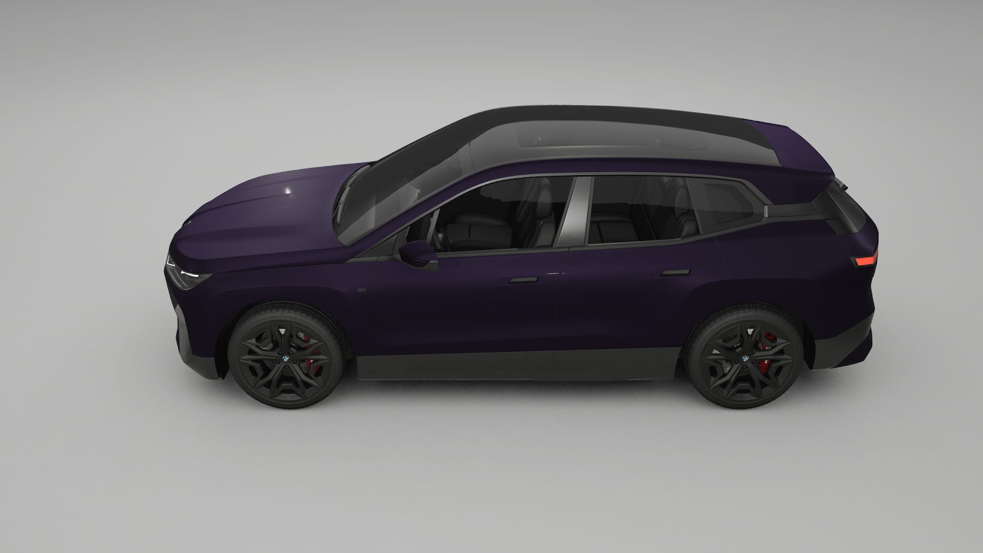 BMW iX M60 PPF Fólie | VIOLET TPU PPF - kompletní pre-cut kit