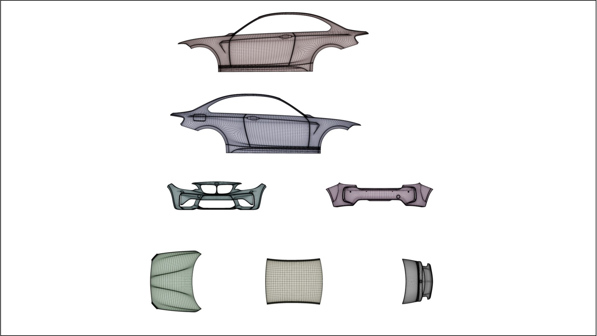 BMW M2 F87 facelift PPF Fólie | INFERNO TPU PPF - kompletní pre-cut kit