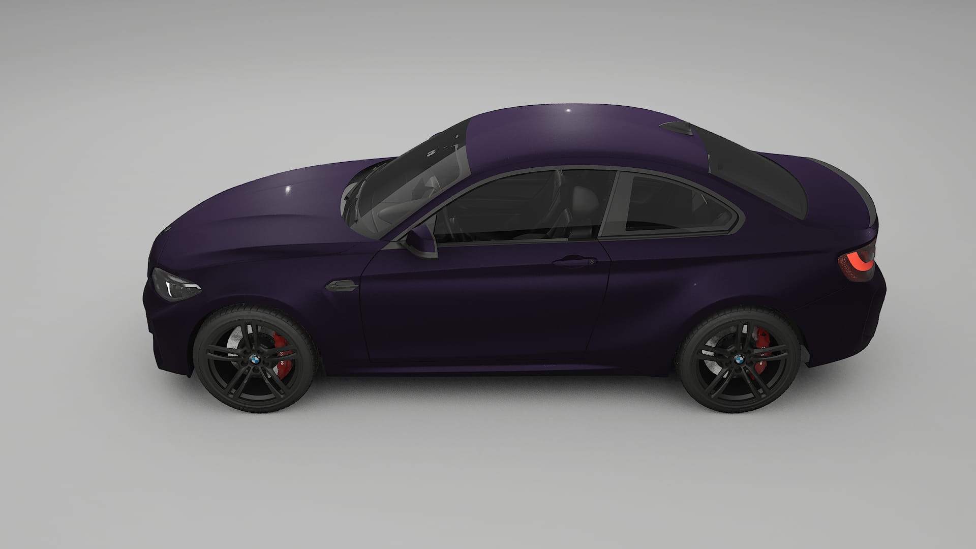 BMW M2 F87 facelift PPF Fólie | VIOLET TPU PPF - kompletní pre-cut kit
