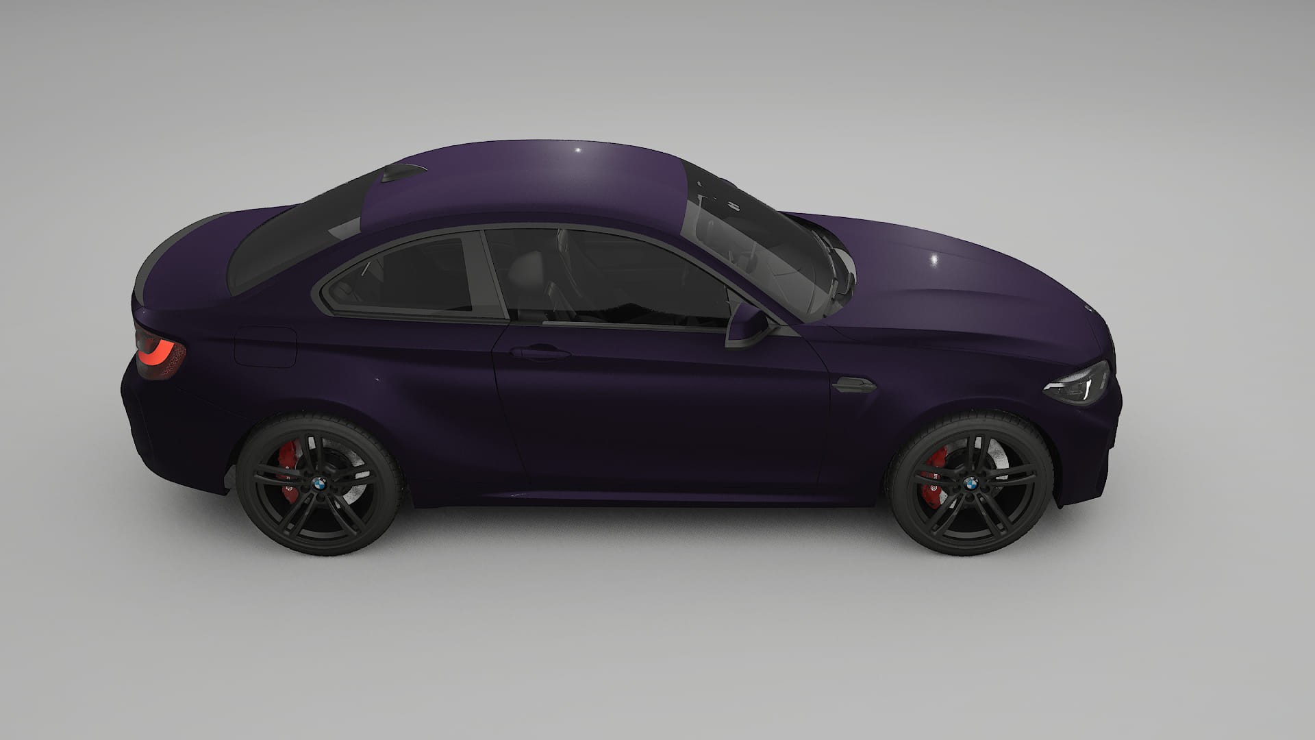BMW M2 F87 facelift PPF Fólie | VIOLET TPU PPF - kompletní pre-cut kit