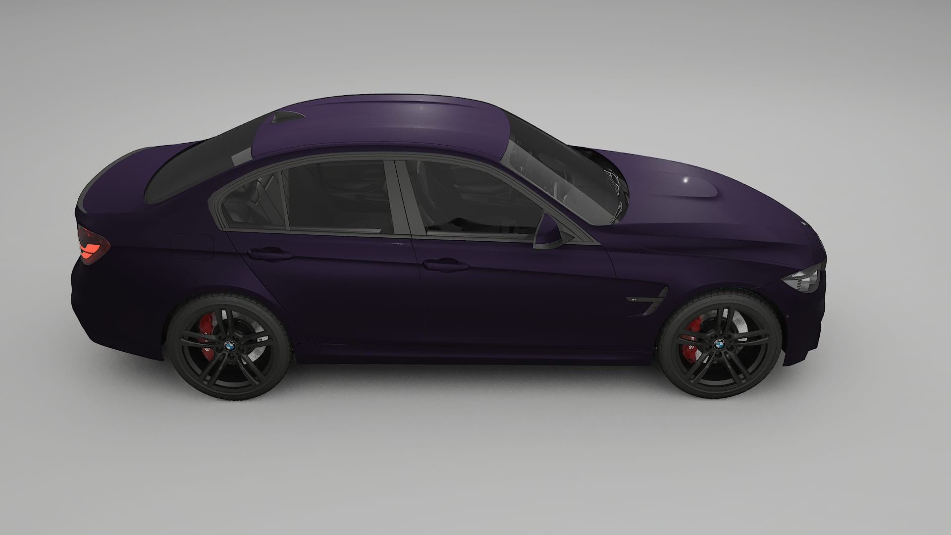 BMW M3 F80 PPF Fólie | VIOLET TPU PPF - kompletní pre-cut kit