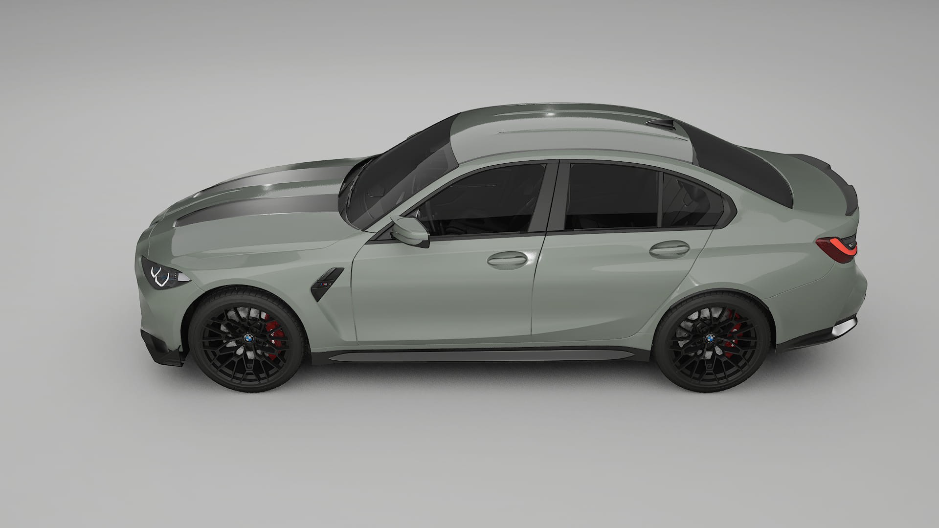 BMW M3 G80 Competition CS PPF Fólie | SLATE TPU PPF - kompletní pre-cut kit