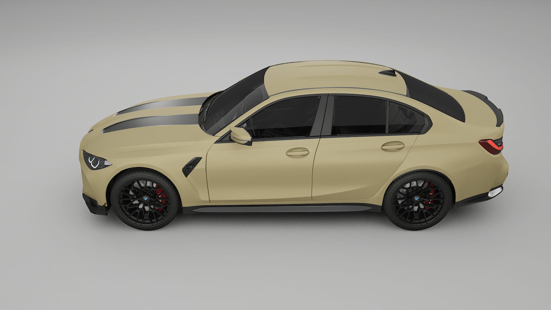 BMW M3 G80 Competition CS PPF Fólie | SAND TPU PPF - kompletní pre-cut kit
