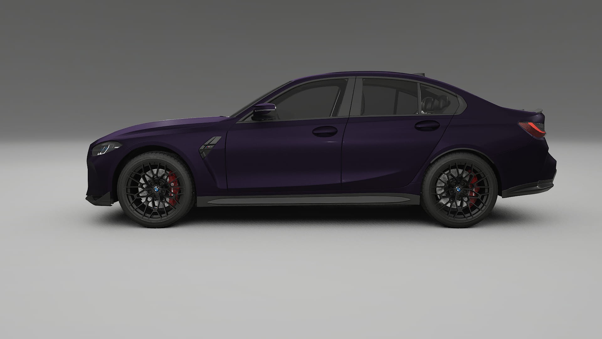 BMW M3 G80 Competition CS PPF Fólie | VIOLET TPU PPF - kompletní pre-cut kit