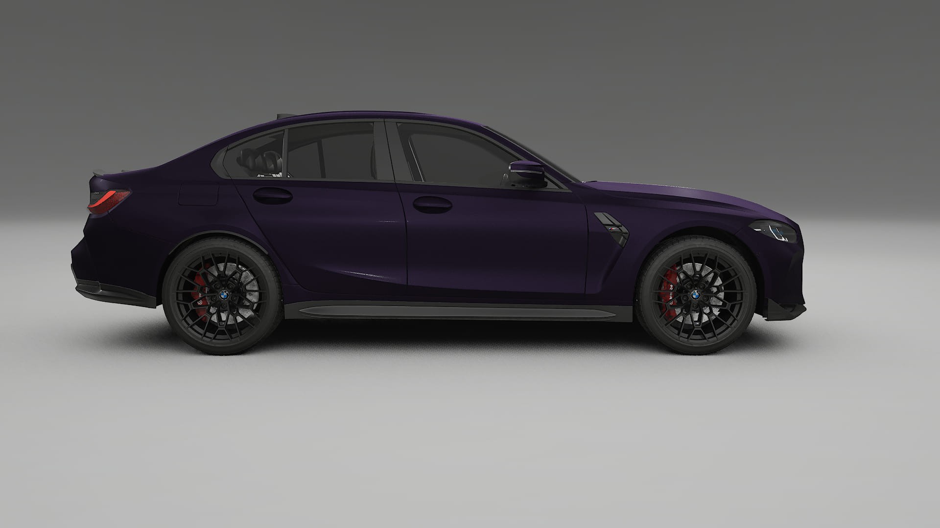 BMW M3 G80 Competition CS PPF Fólie | VIOLET TPU PPF - kompletní pre-cut kit