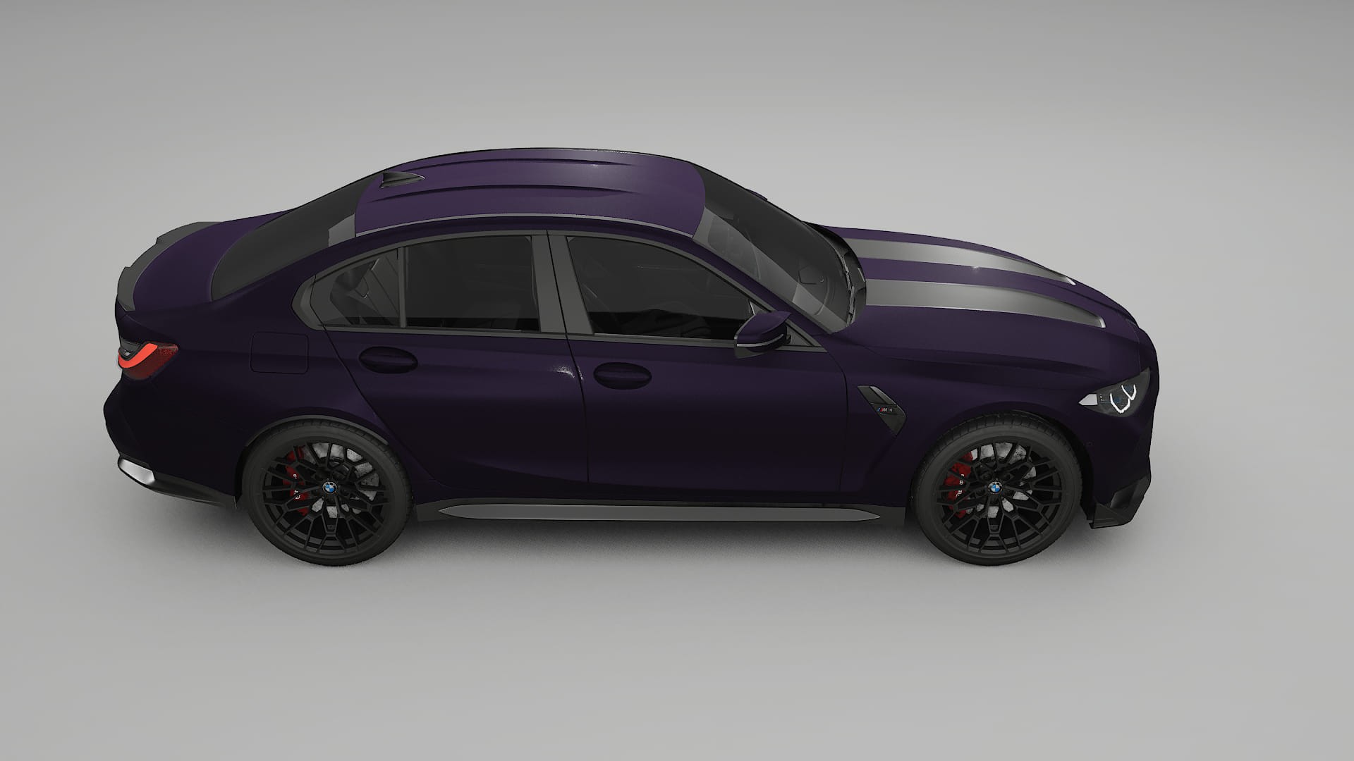 BMW M3 G80 Competition CS PPF Fólie | VIOLET TPU PPF - kompletní pre-cut kit