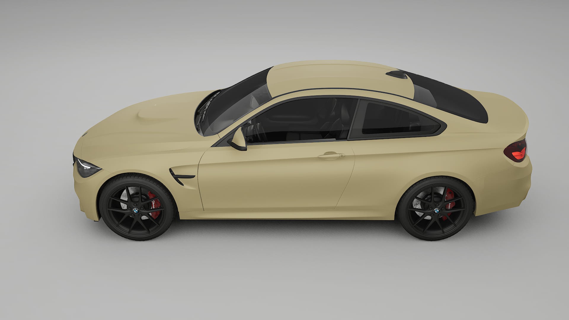 BMW M4 F82 PPF Fólie | SAND TPU PPF - kompletní pre-cut kit
