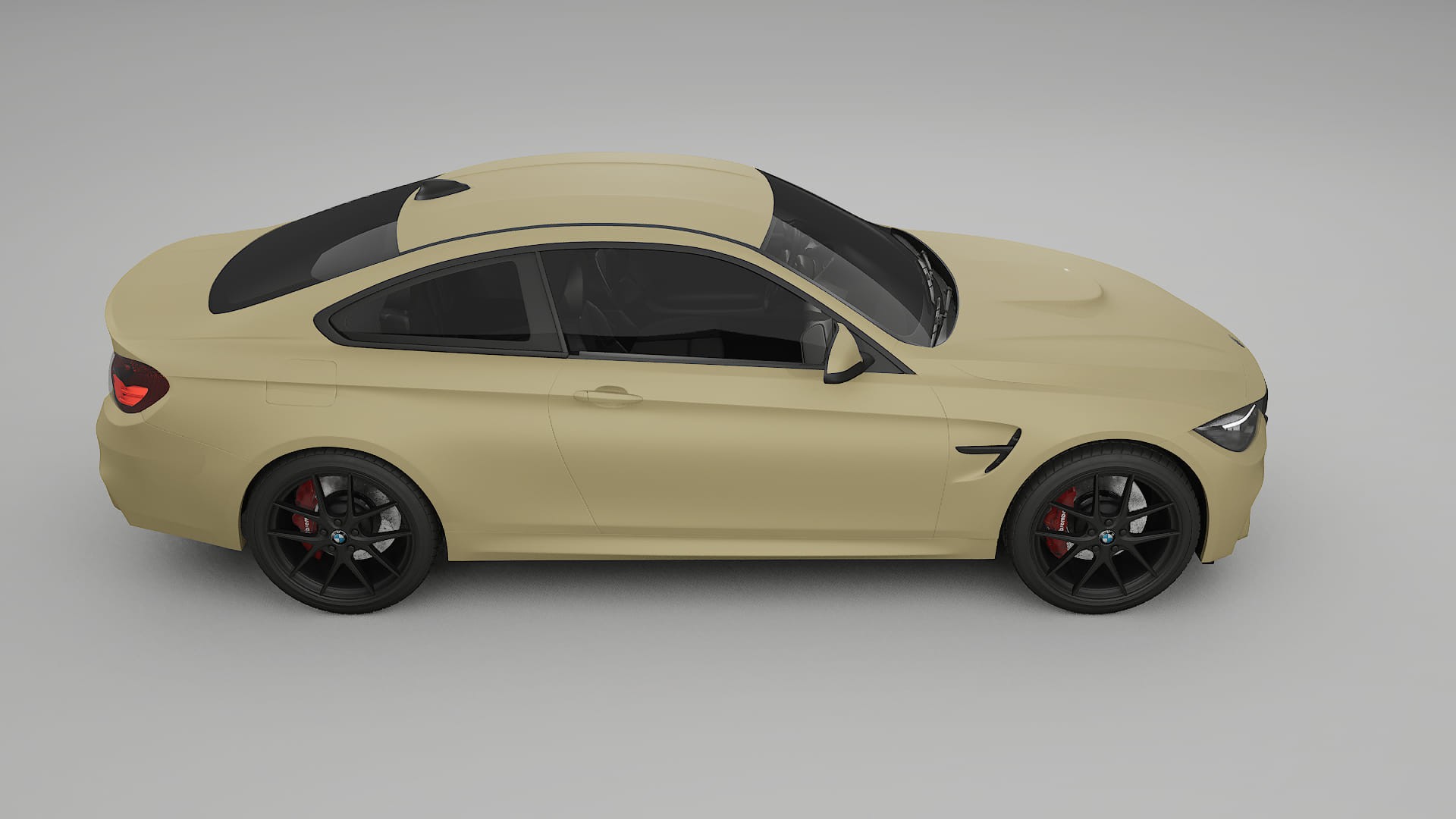 BMW M4 F82 PPF Fólie | SAND TPU PPF - kompletní pre-cut kit