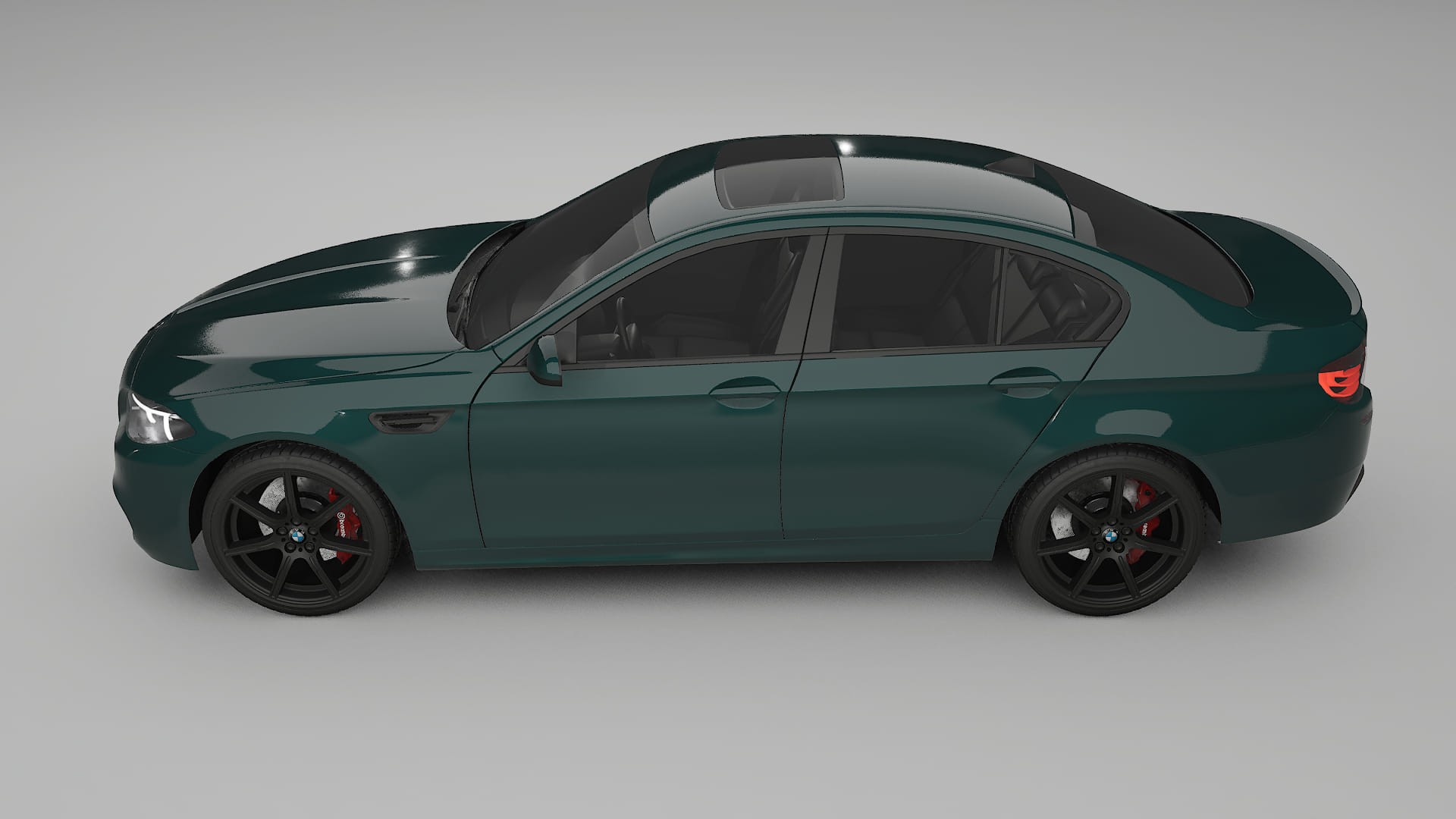 BMW M5 F10 PPF Fólie | INFERNO TPU PPF - kompletní pre-cut kit