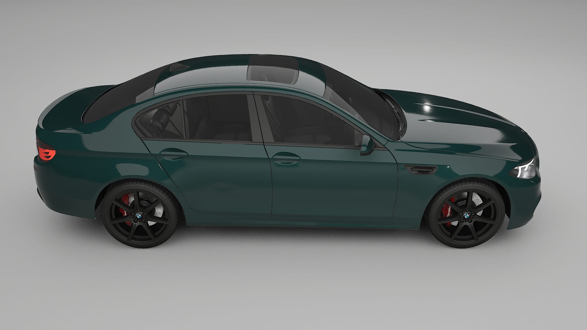 BMW M5 F10 PPF Fólie | INFERNO TPU PPF - kompletní pre-cut kit