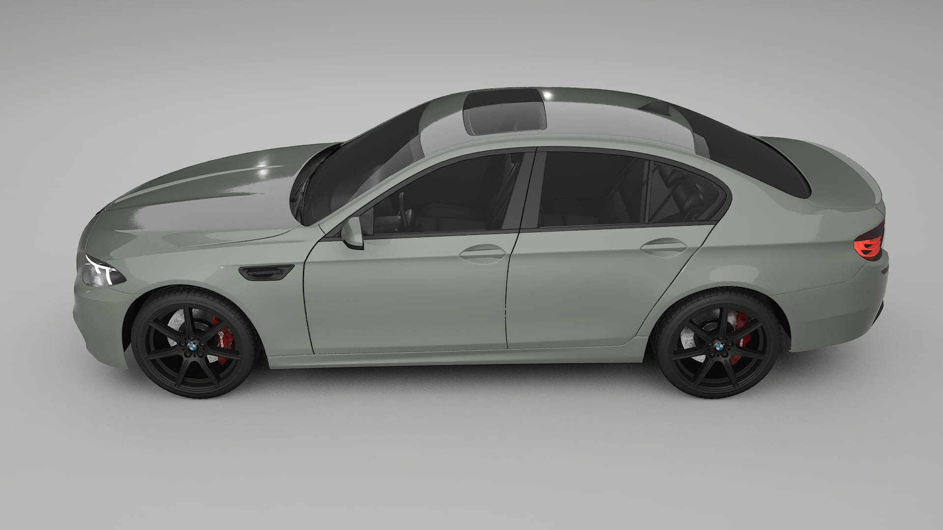 BMW M5 F10 PPF Fólie | SLATE TPU PPF - kompletní pre-cut kit