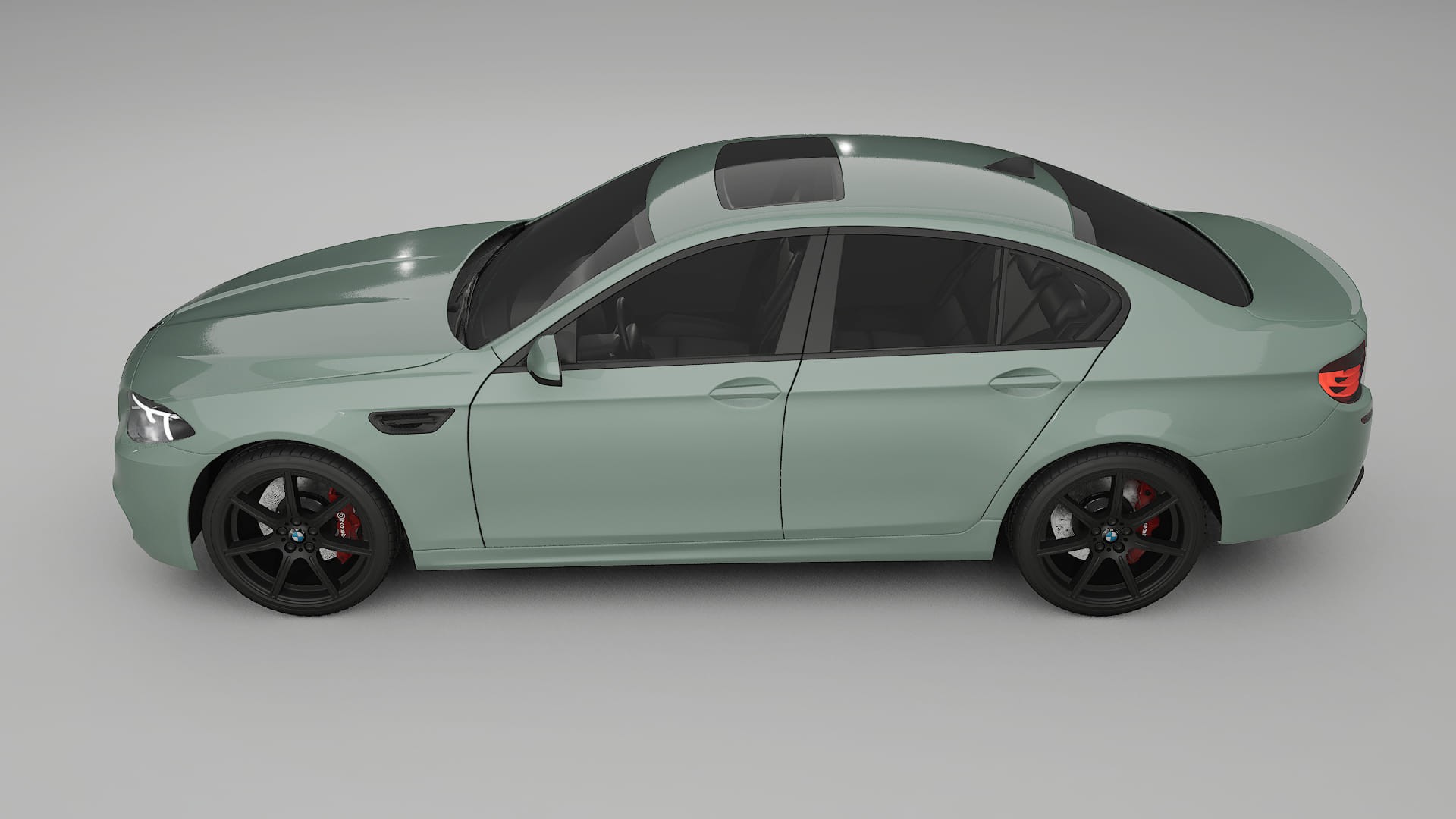 BMW M5 F10 PPF Fólie | CINDER TPU PPF - kompletní pre-cut kit