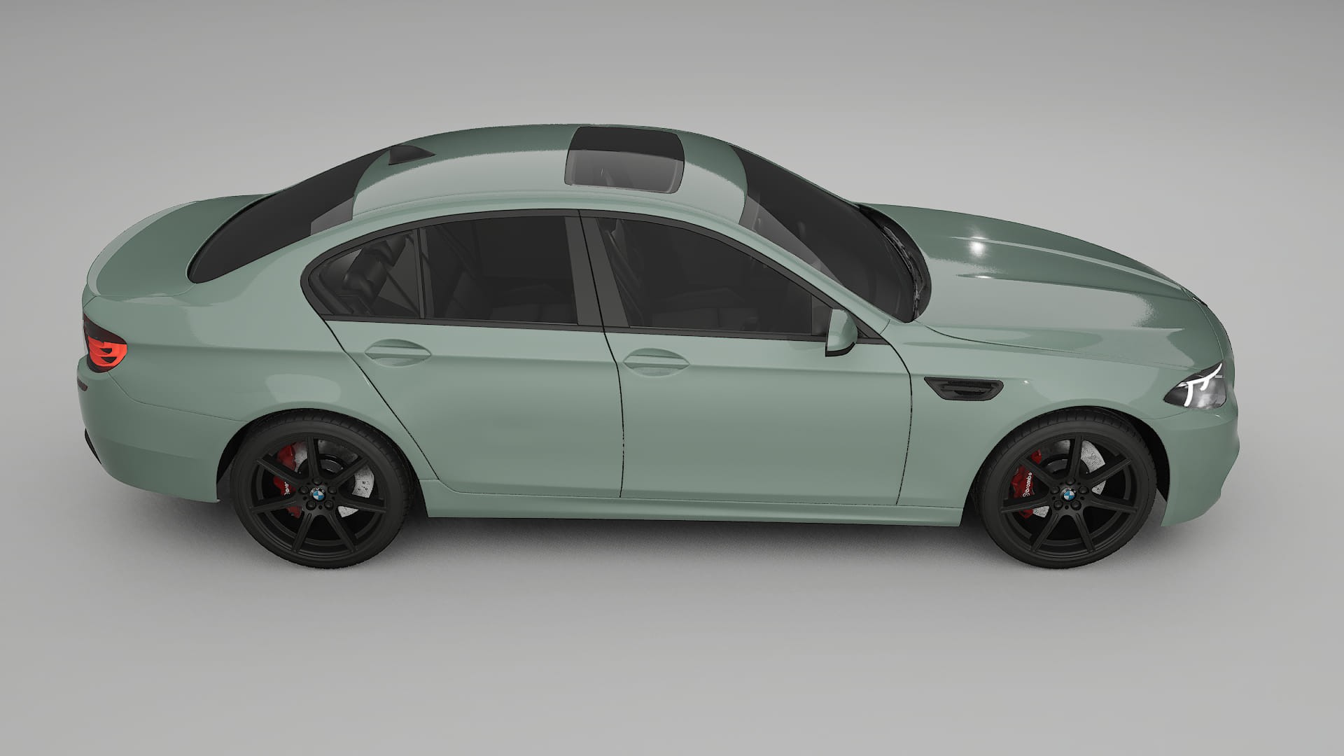 BMW M5 F10 PPF Fólie | CINDER TPU PPF - kompletní pre-cut kit