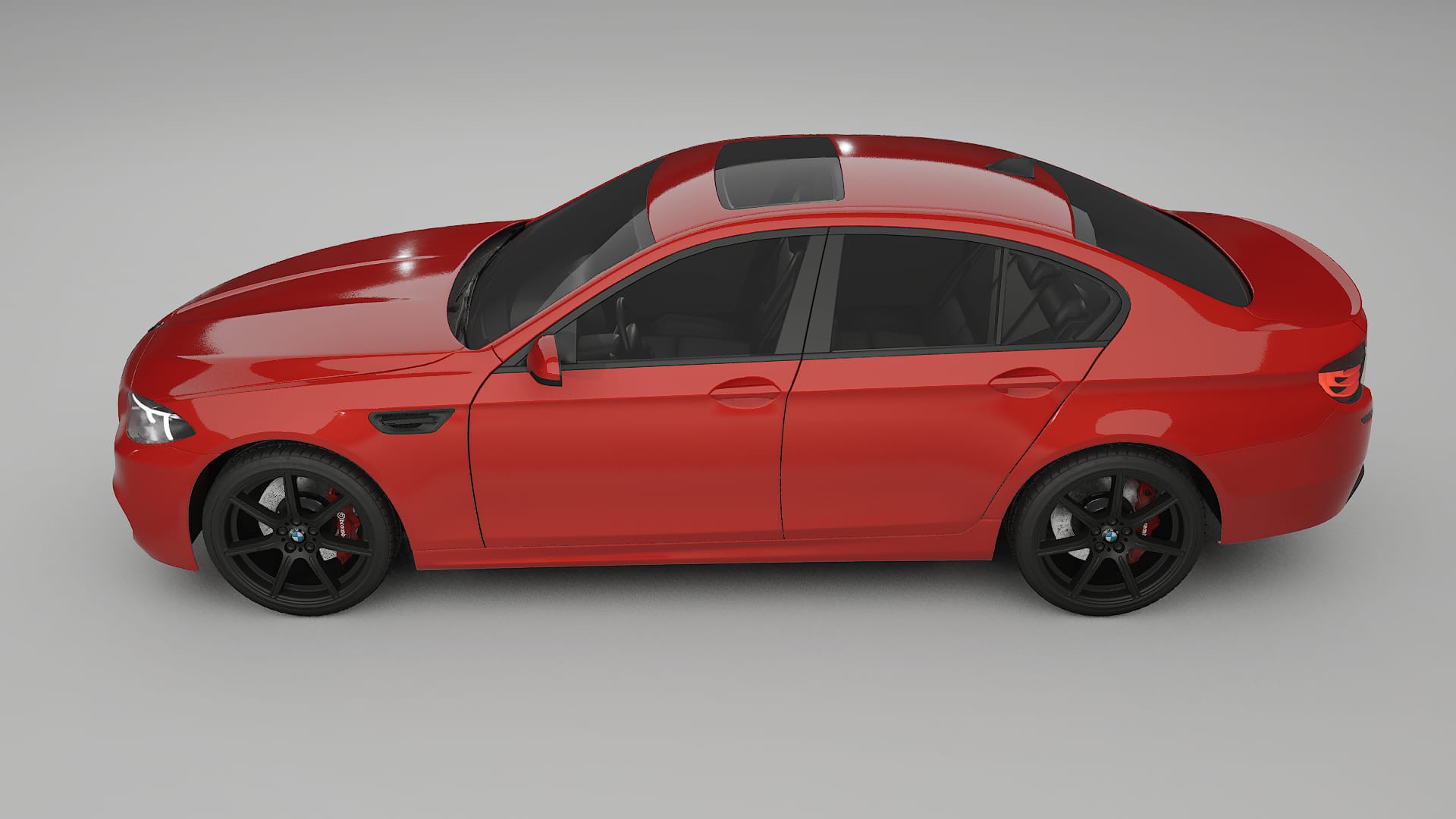 BMW M5 F10 PPF Fólie | BLAZE TPU PPF - kompletní pre-cut kit