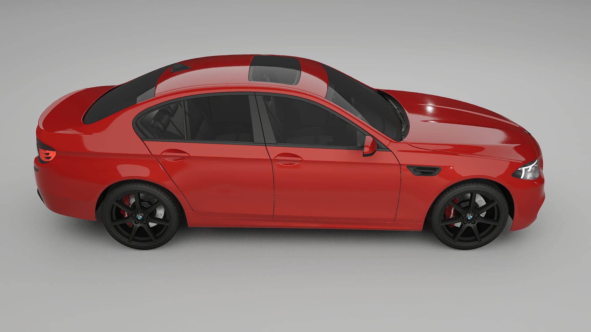 BMW M5 F10 PPF Fólie | BLAZE TPU PPF - kompletní pre-cut kit