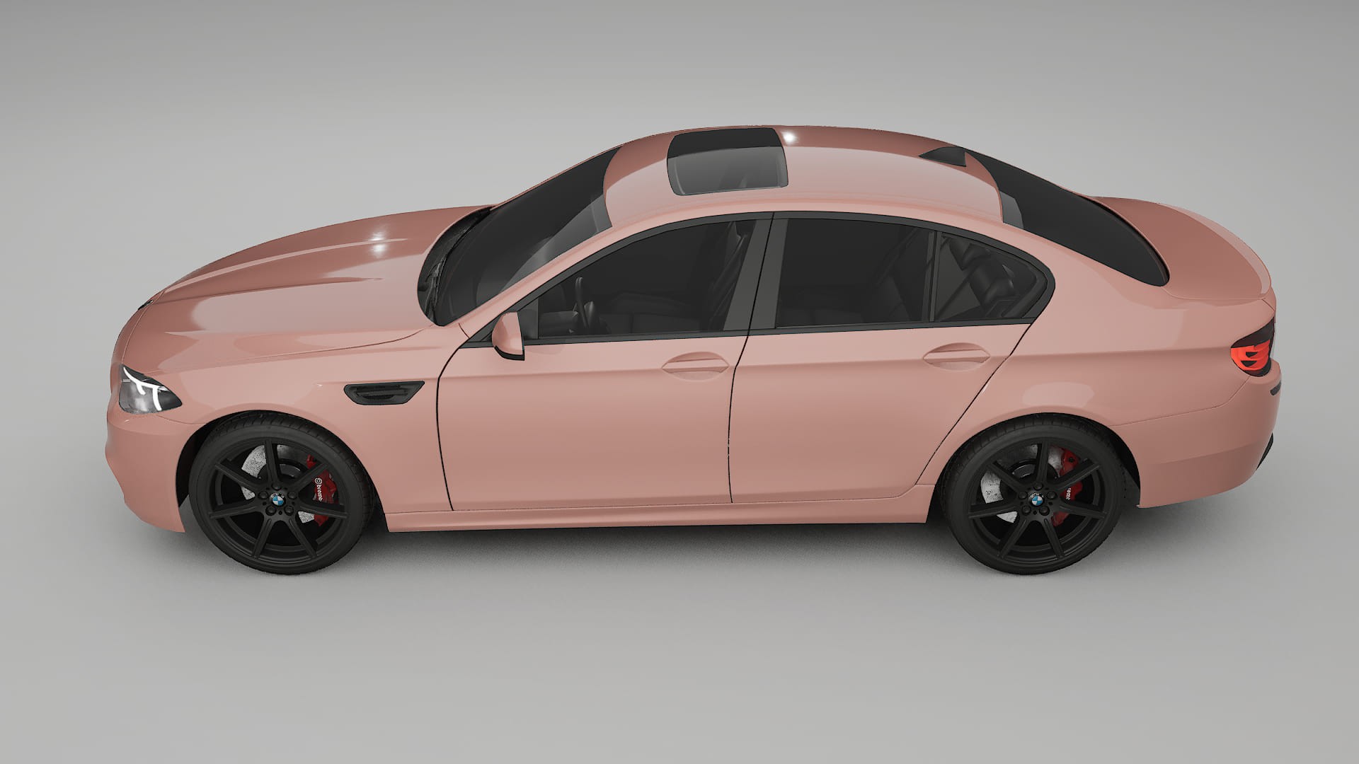 BMW M5 F10 PPF Fólie | BLUSH TPU PPF - kompletní pre-cut kit