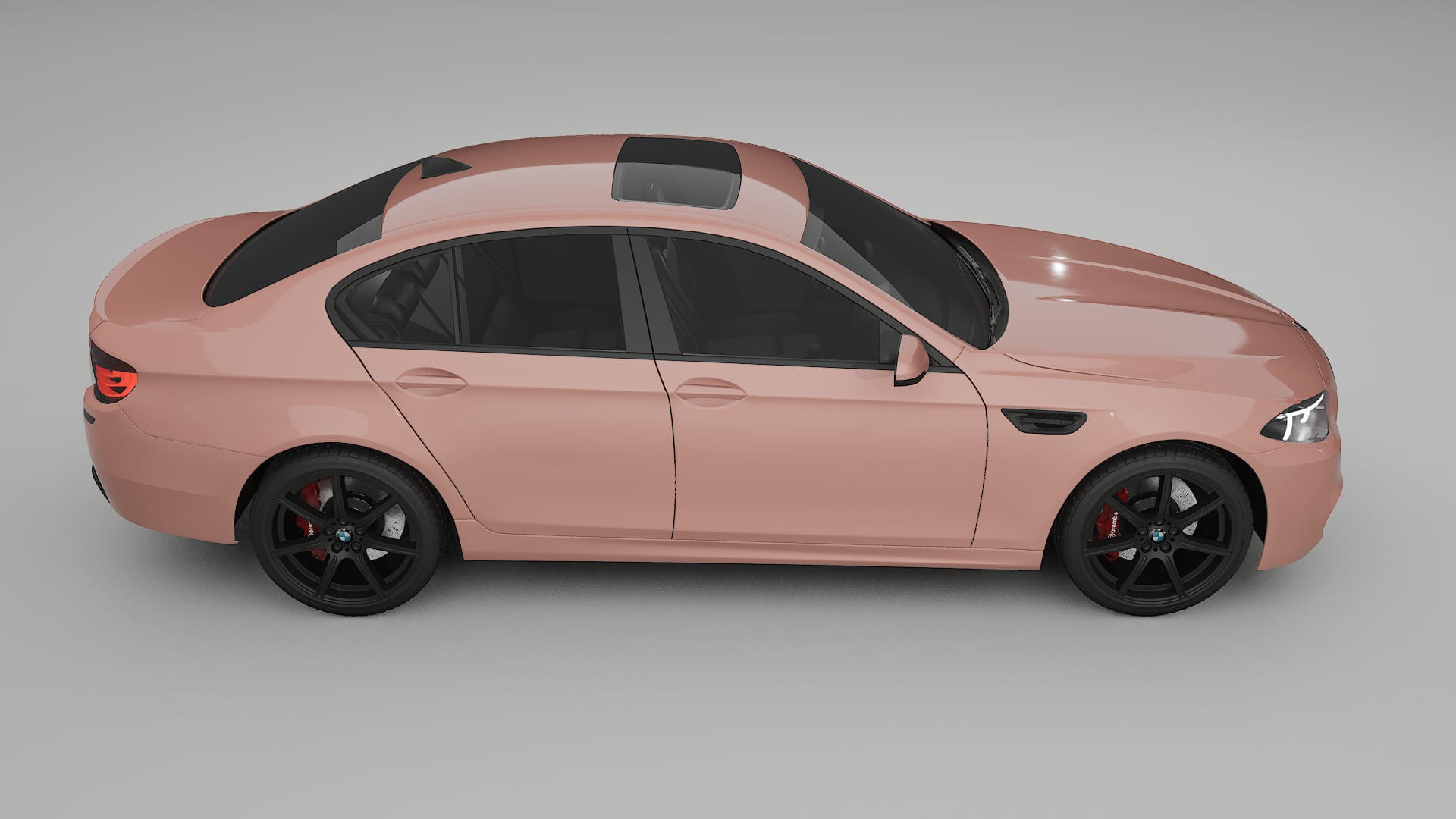 BMW M5 F10 PPF Fólie | BLUSH TPU PPF - kompletní pre-cut kit