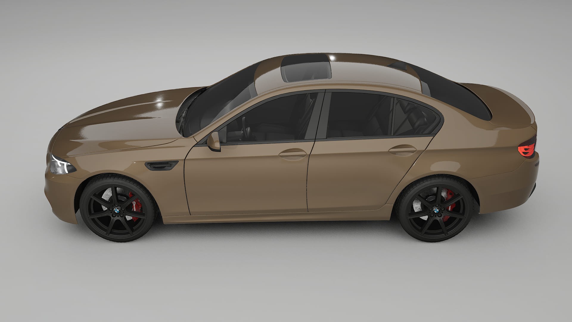 BMW M5 F10 PPF Fólie | SAHARA TPU PPF - kompletní pre-cut kit