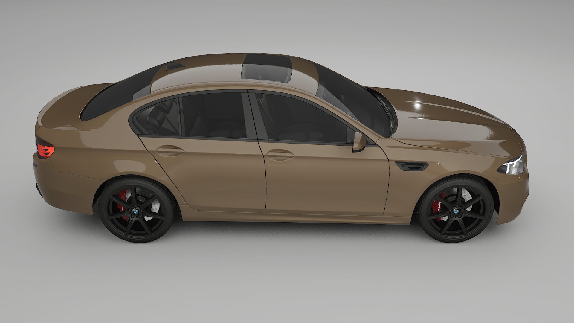 BMW M5 F10 PPF Fólie | SAHARA TPU PPF - kompletní pre-cut kit