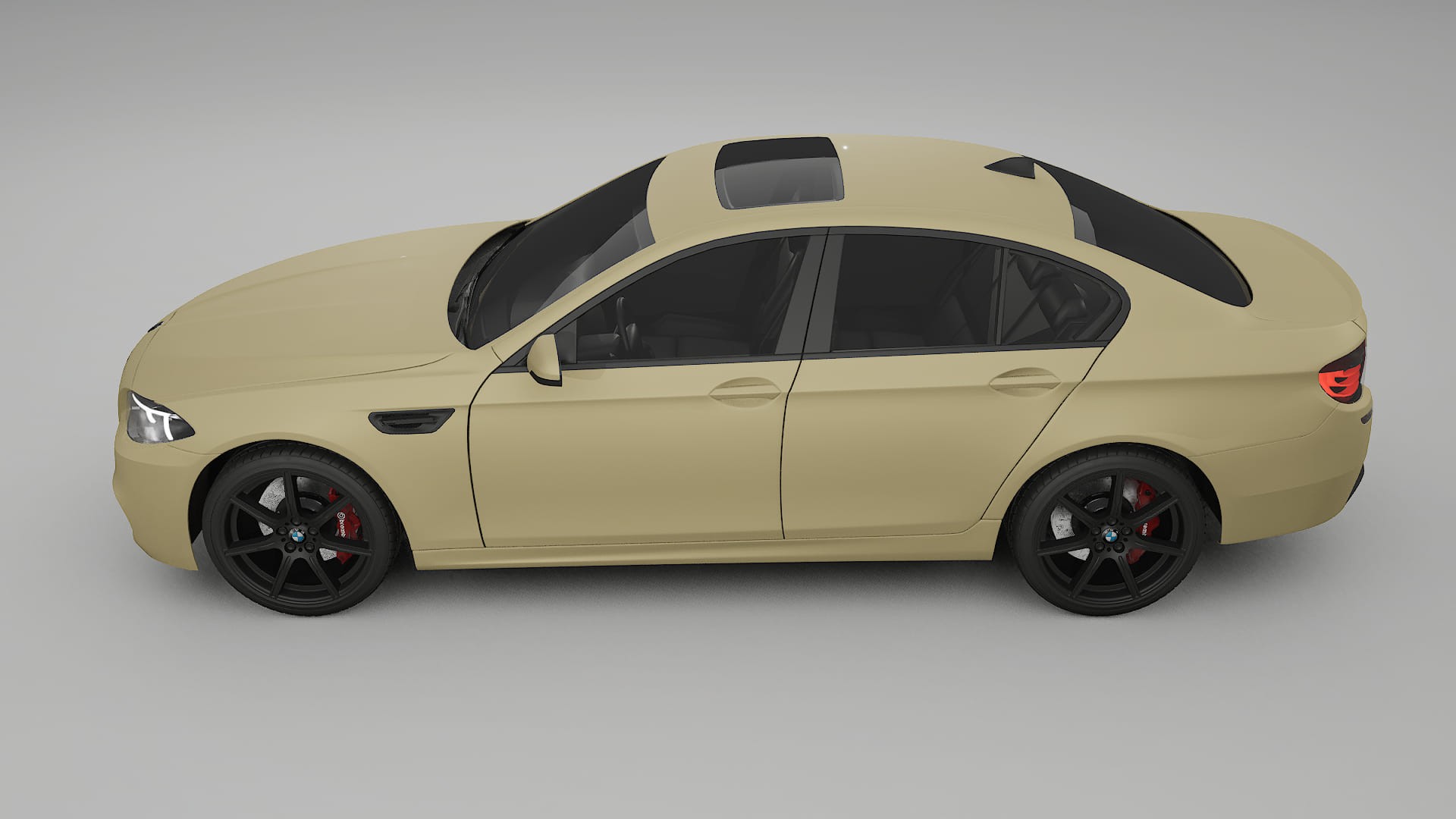 BMW M5 F10 PPF Fólie | SAND TPU PPF - kompletní pre-cut kit