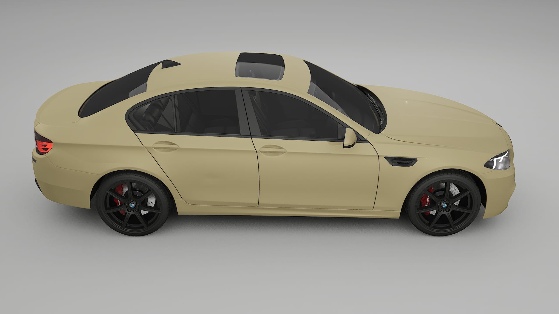 BMW M5 F10 PPF Fólie | SAND TPU PPF - kompletní pre-cut kit