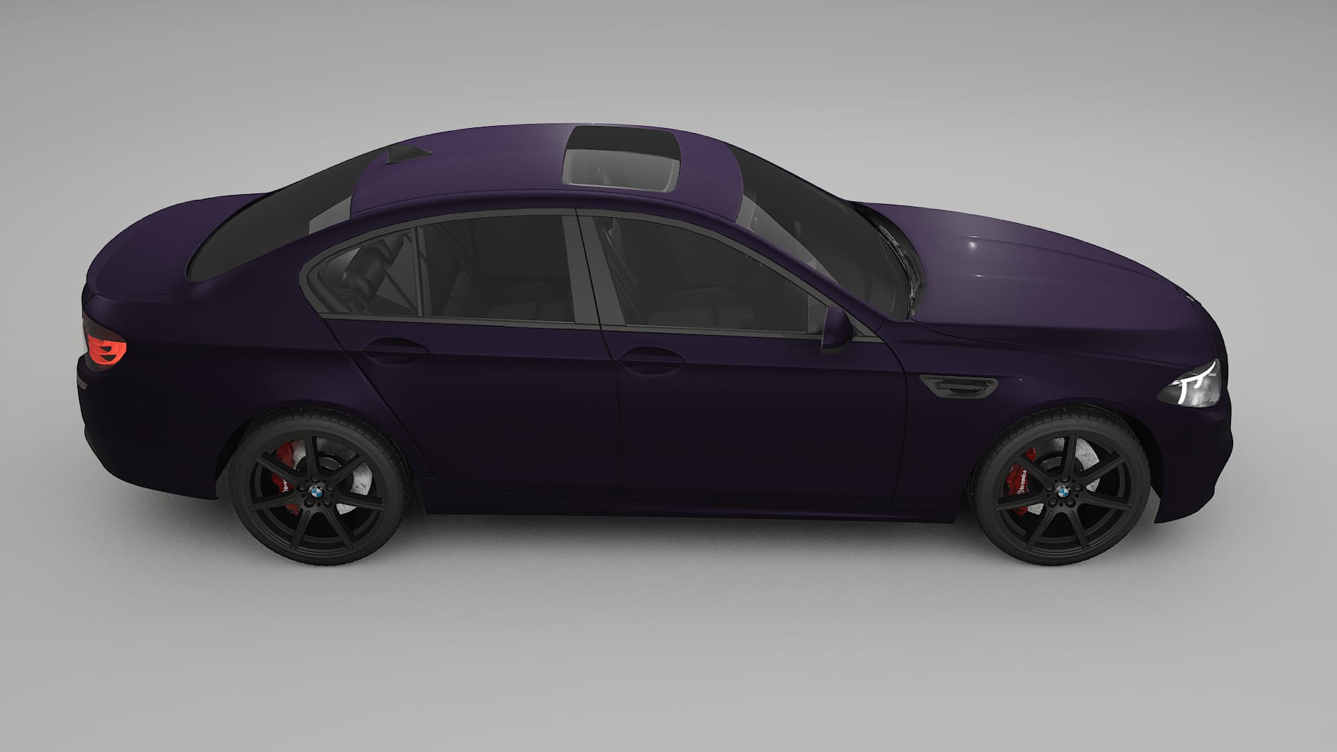 BMW M5 F10 PPF Fólie | VIOLET TPU PPF - kompletní pre-cut kit