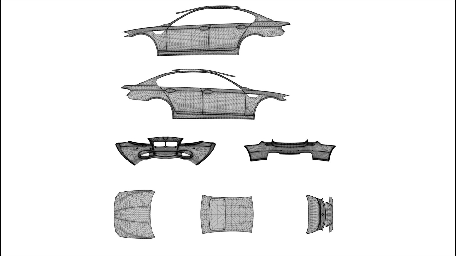BMW M5 F10 PPF Fólie | LAGOON TPU PPF - kompletní pre-cut kit 2