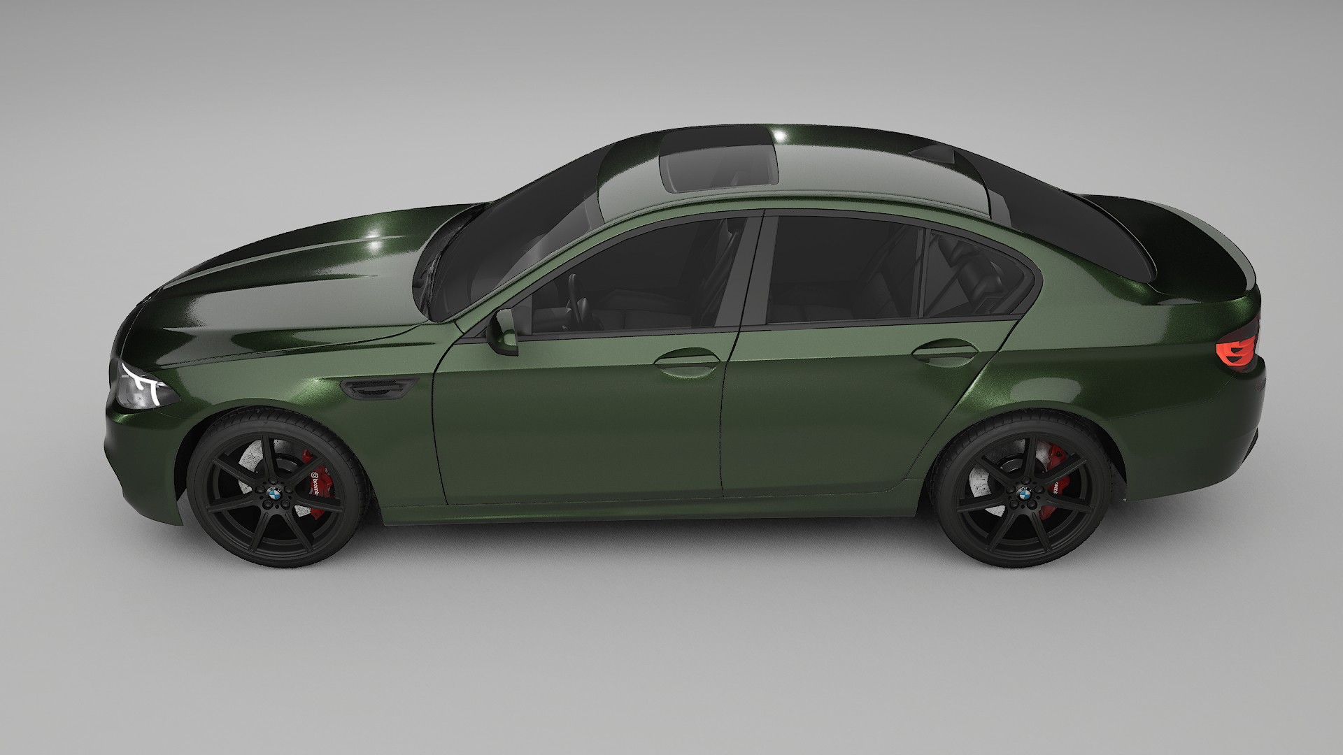 BMW M5 F10 PPF Fólie | LAGOON TPU PPF - kompletní pre-cut kit