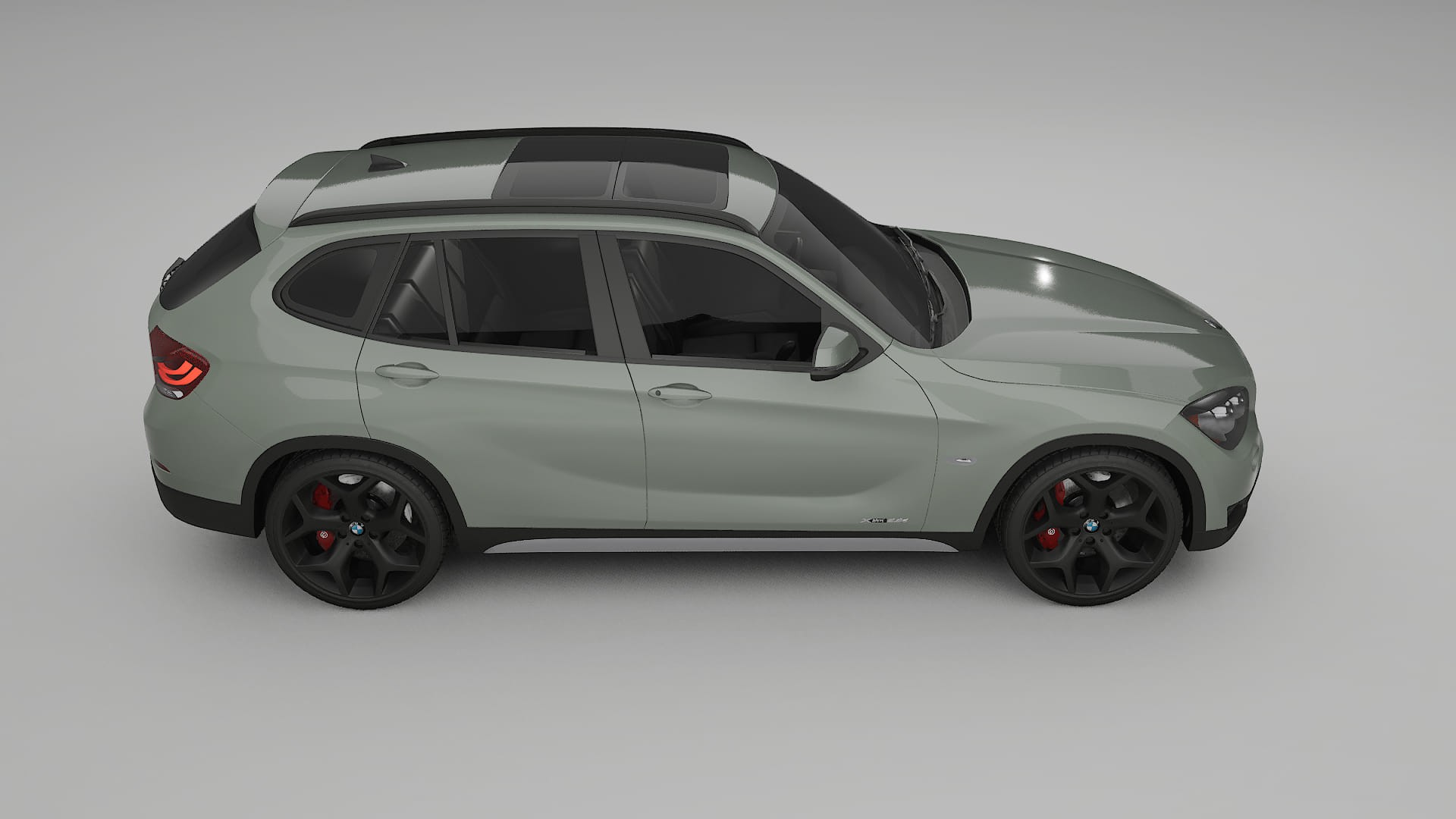 BMW X1 E84 PPF Fólie | SLATE TPU PPF - kompletní pre-cut kit