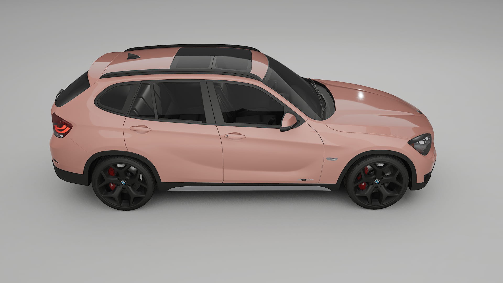 BMW X1 E84 PPF Fólie | BLUSH TPU PPF - kompletní pre-cut kit