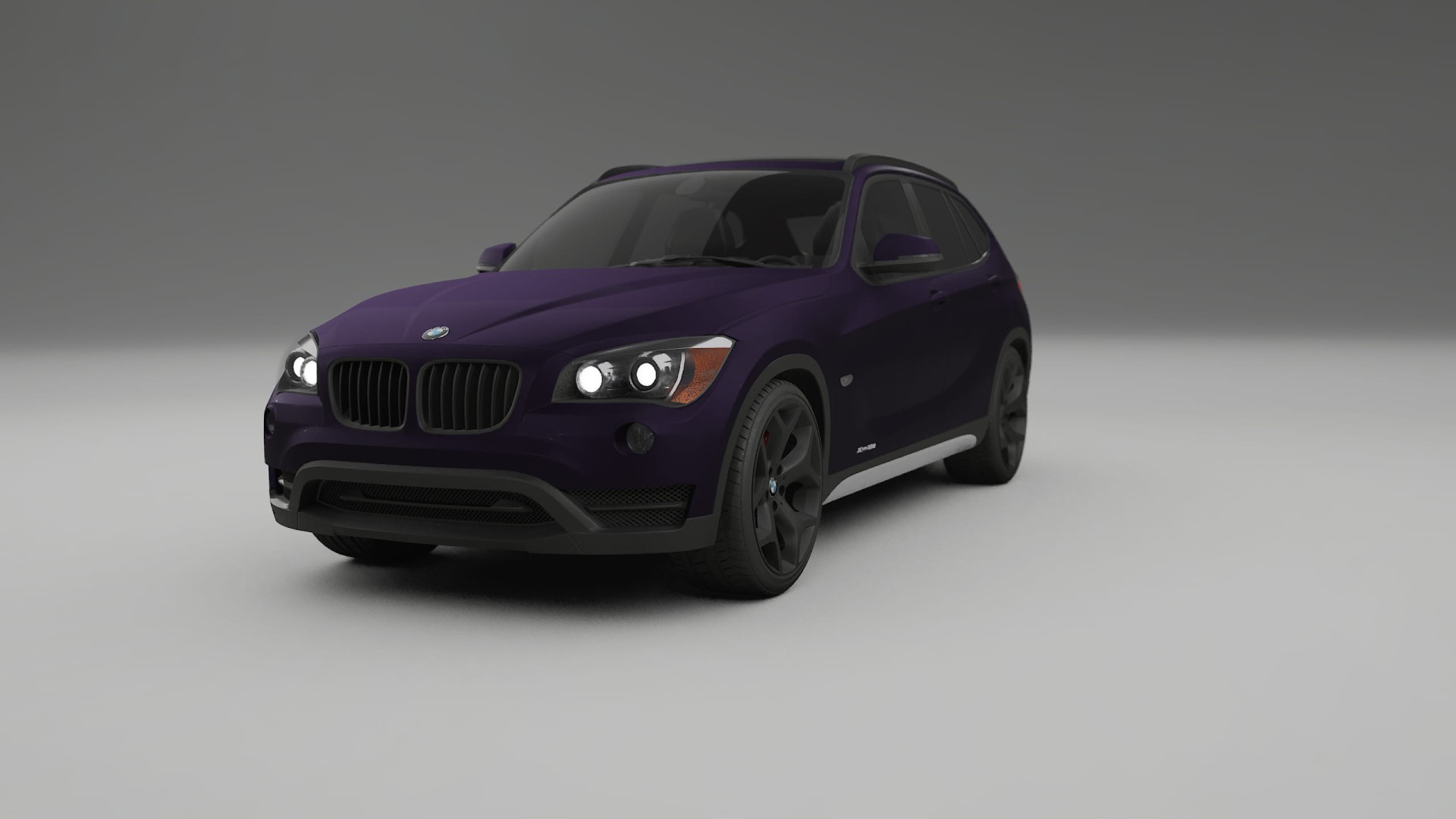BMW X1 E84 PPF Fólie | VIOLET TPU PPF - kompletní pre-cut kit