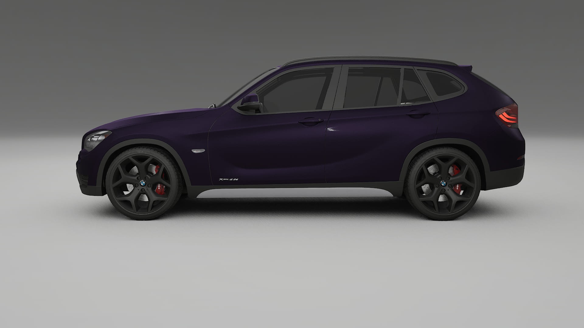 BMW X1 E84 PPF Fólie | VIOLET TPU PPF - kompletní pre-cut kit