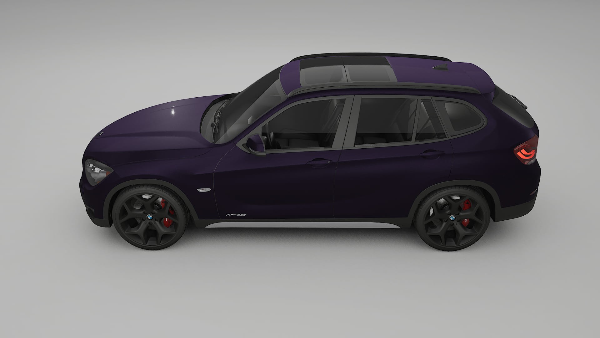 BMW X1 E84 PPF Fólie | VIOLET TPU PPF - kompletní pre-cut kit