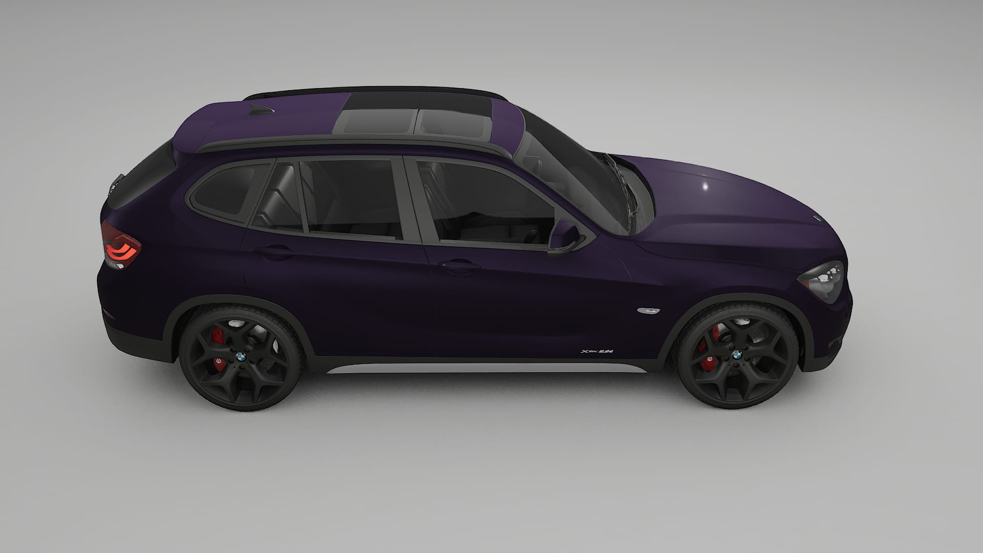 BMW X1 E84 PPF Fólie | VIOLET TPU PPF - kompletní pre-cut kit