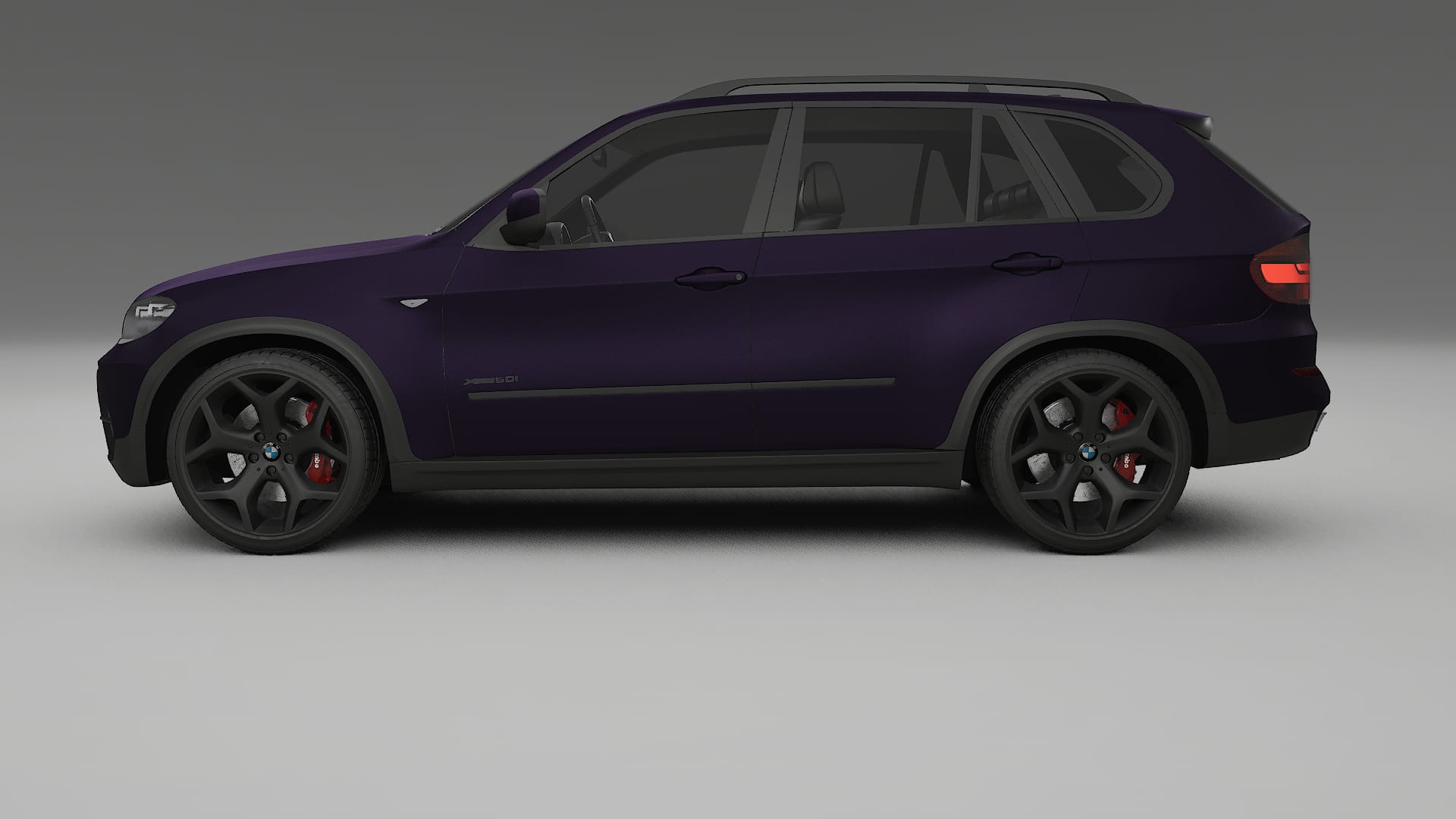 BMW X5 E70 PPF Fólie | VIOLET TPU PPF - kompletní pre-cut kit