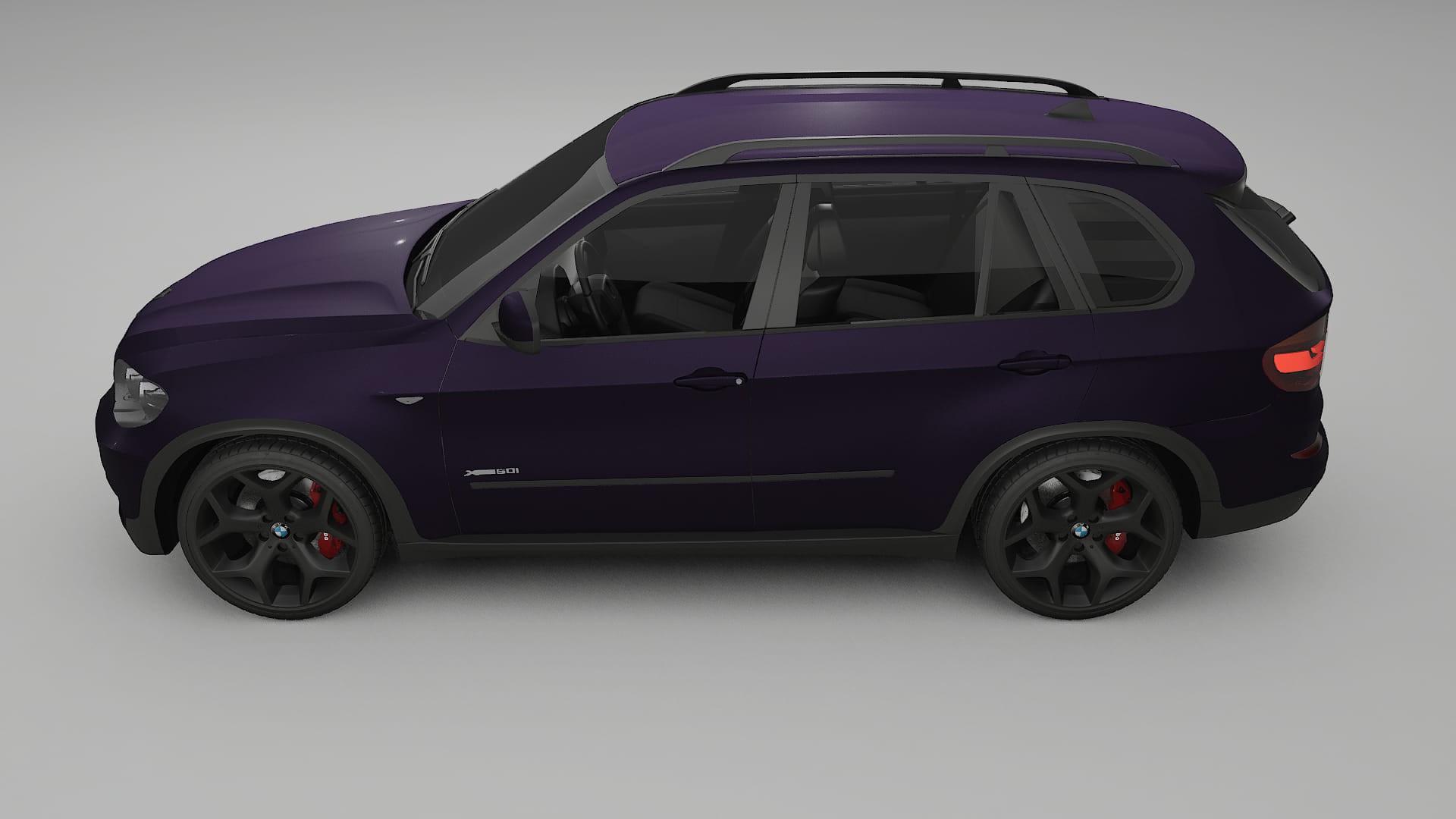 BMW X5 E70 PPF Fólie | VIOLET TPU PPF - kompletní pre-cut kit