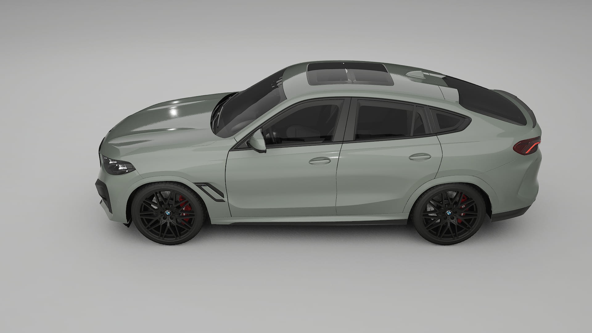 BMW X6 F96 Competition PPF Fólie | SLATE TPU PPF - kompletní pre-cut kit