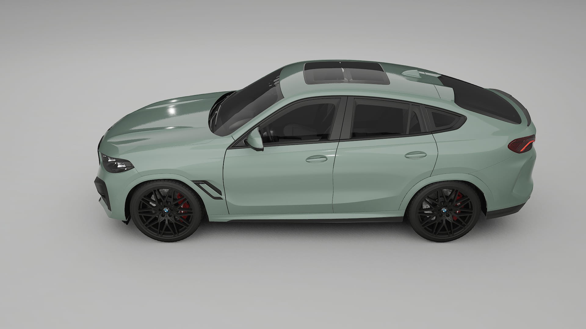 BMW X6 F96 Competition PPF Fólie | CINDER TPU PPF - kompletní pre-cut kit