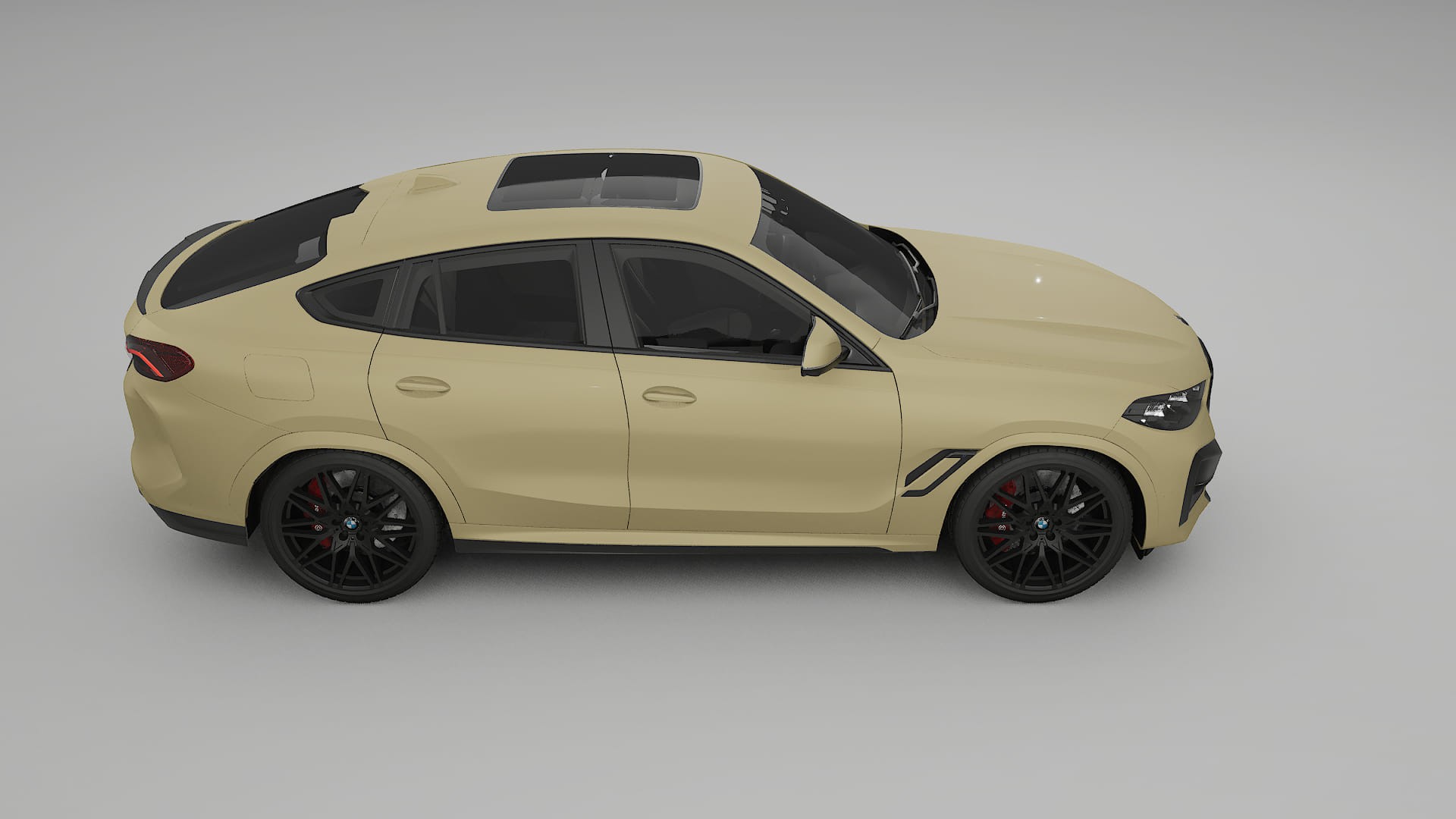 BMW X6 F96 Competition PPF Fólie | SAND TPU PPF - kompletní pre-cut kit