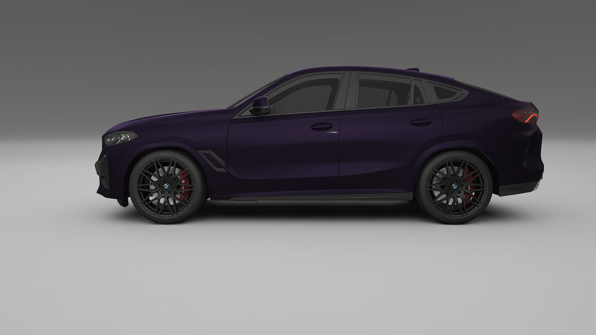 BMW X6 F96 Competition PPF Fólie | VIOLET TPU PPF - kompletní pre-cut kit