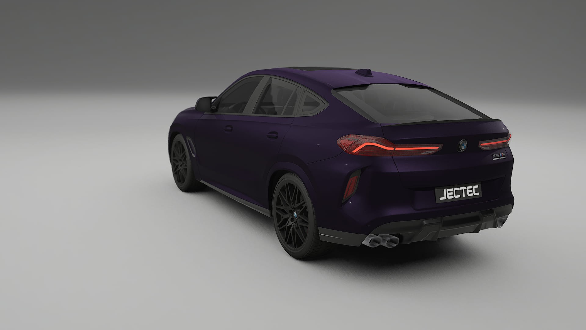BMW X6 F96 Competition PPF Fólie | VIOLET TPU PPF - kompletní pre-cut kit