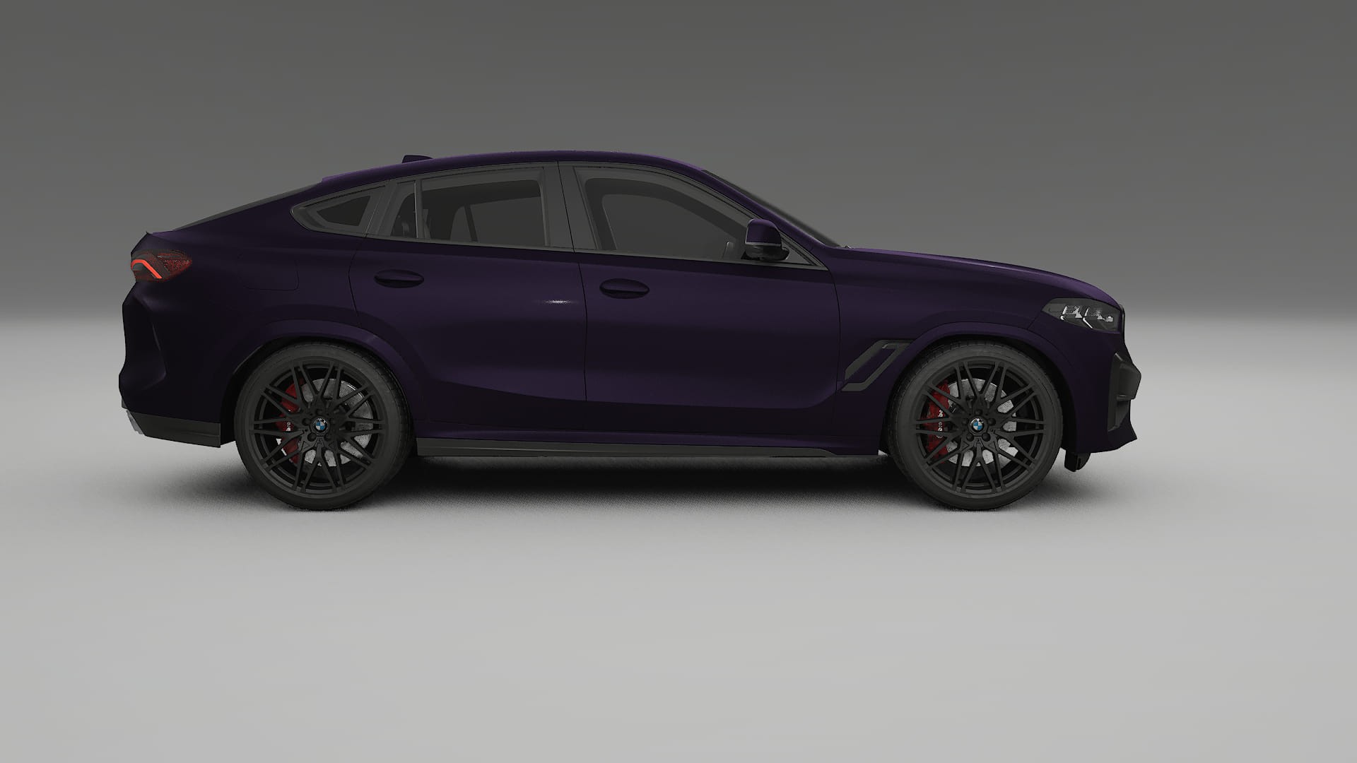 BMW X6 F96 Competition PPF Fólie | VIOLET TPU PPF - kompletní pre-cut kit
