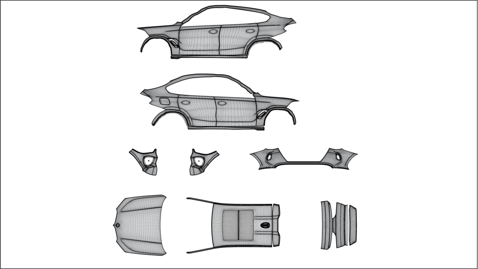 BMW X6 F96 Competition PPF Fólie | NEBULA TPU PPF - kompletní pre-cut kit