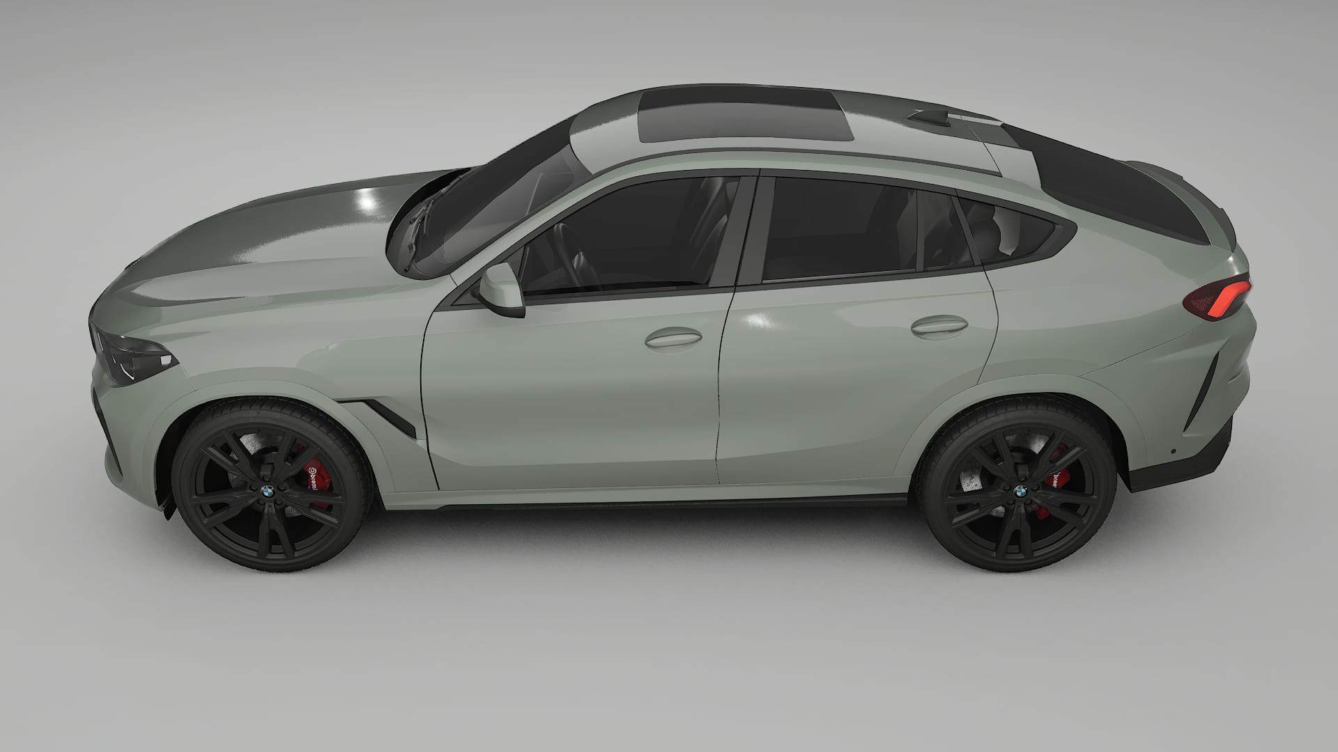 BMW X6 G06 F96 PPF Fólie | SLATE TPU PPF - kompletní pre-cut kit