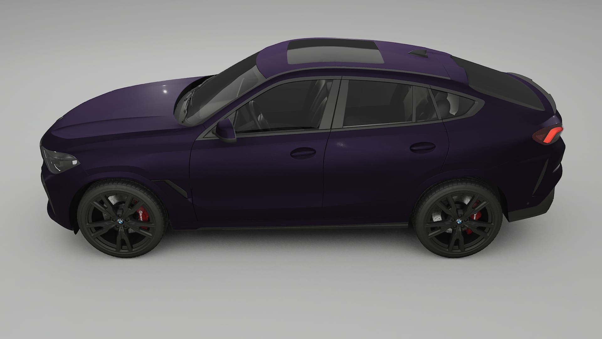 BMW X6 G06 F96 PPF Fólie | VIOLET TPU PPF - kompletní pre-cut kit