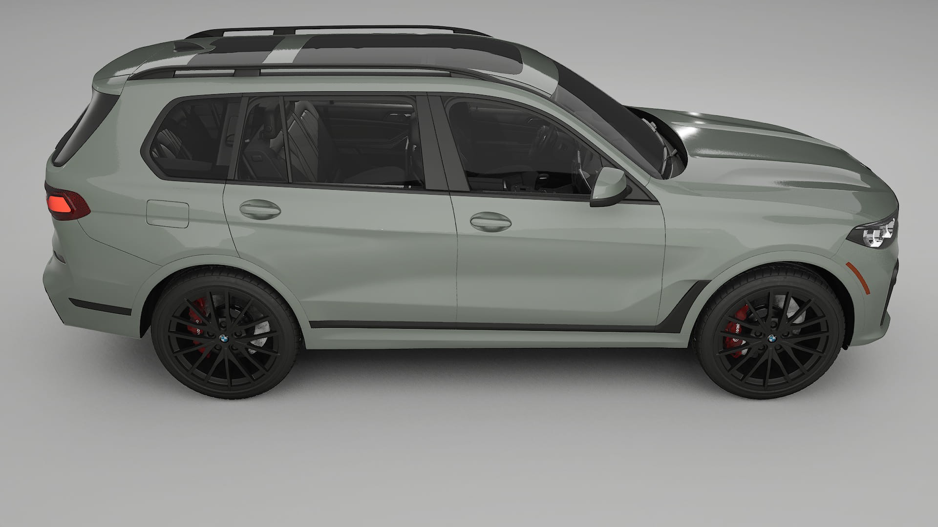BMW X7 M G07 PPF Fólie | SLATE TPU PPF - kompletní pre-cut kit