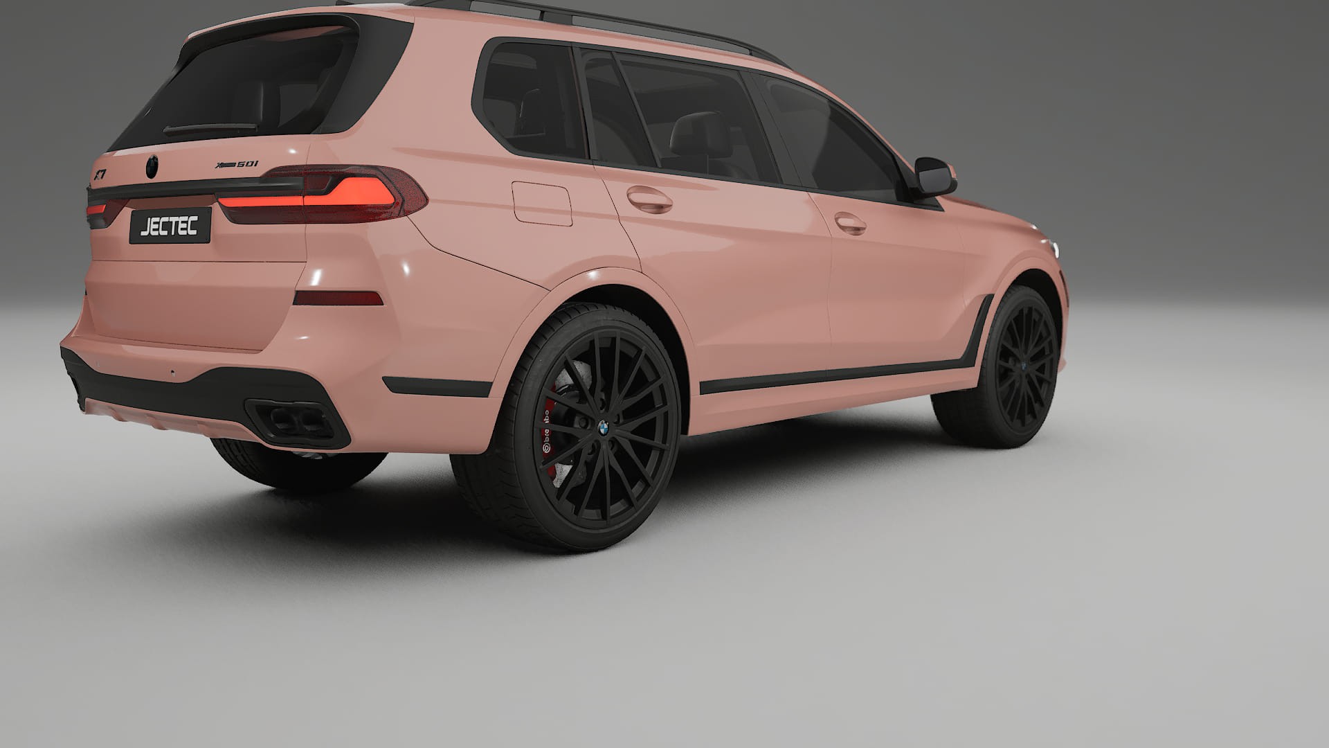 BMW X7 M G07 PPF Fólie | BLUSH TPU PPF - kompletní pre-cut kit