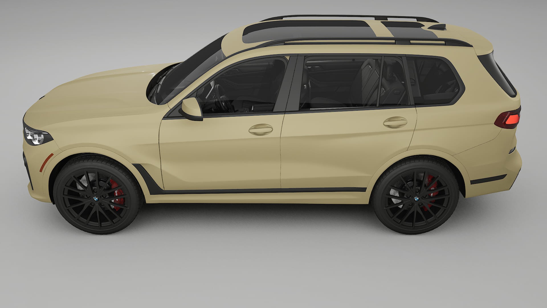 BMW X7 M G07 PPF Fólie | SAND TPU PPF - kompletní pre-cut kit