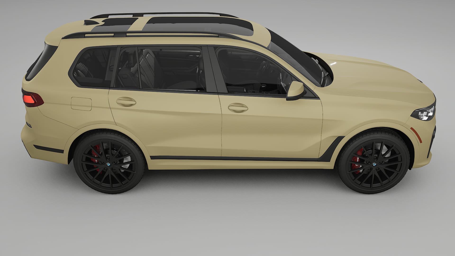 BMW X7 M G07 PPF Fólie | SAND TPU PPF - kompletní pre-cut kit