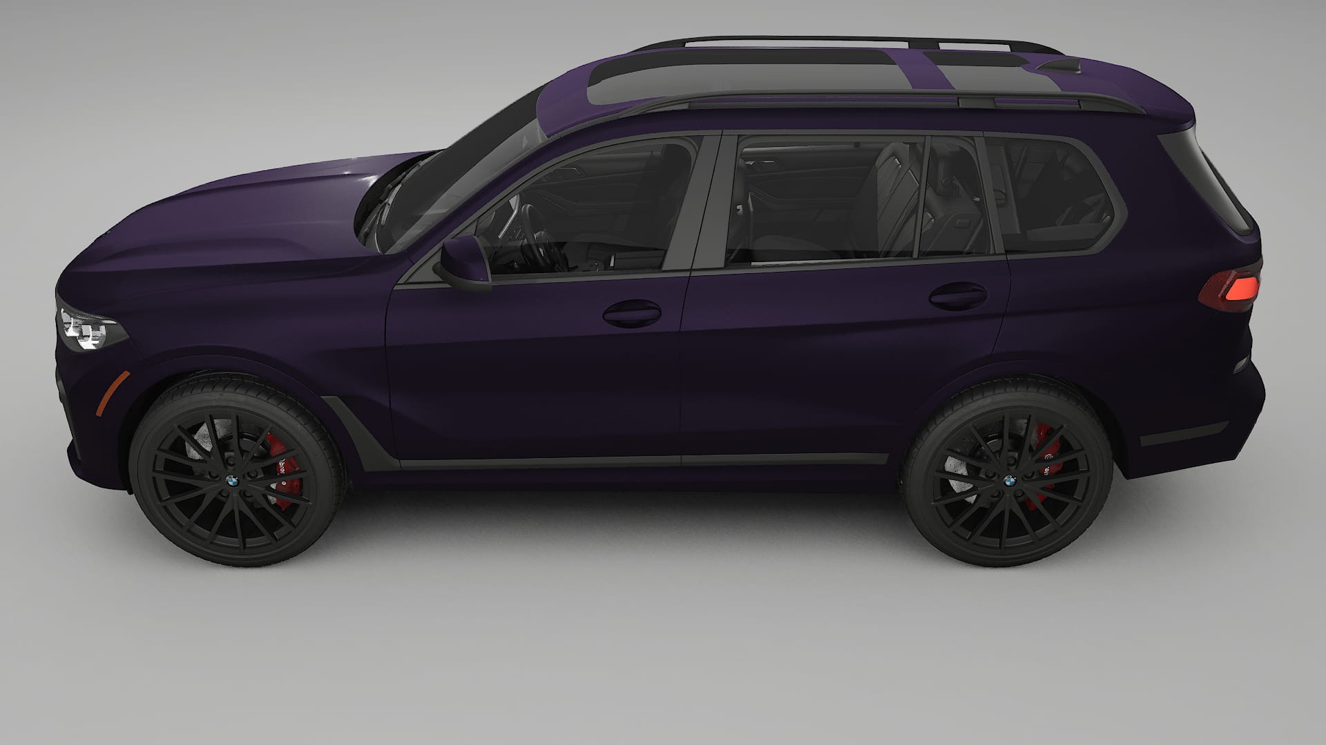 BMW X7 M G07 PPF Fólie | VIOLET TPU PPF - kompletní pre-cut kit